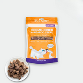 PAWCKET Freeze Dried Raw Kangaroo Dog Cat Treats 45g